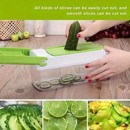 11 in 1 Multi Function Vegetable and Fruits Cutter, Slicer, Chopper