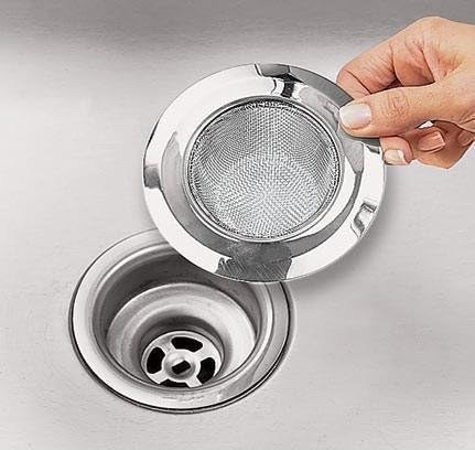 Stainless Steel Sink Strainer Kitchen Drain Basin Basket Filter Stopper Drainer/Jali (4-inch/10 cm)