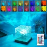 Projector Crystal Table Lamp