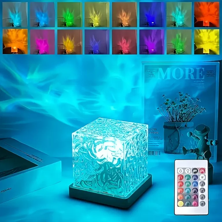 Projector Crystal Table Lamp