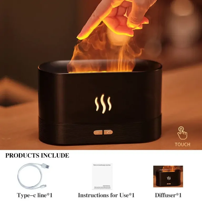 Flame Aroma Diffuser with Multi-Color