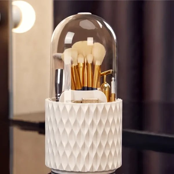 360° Makeup Brush Organizer