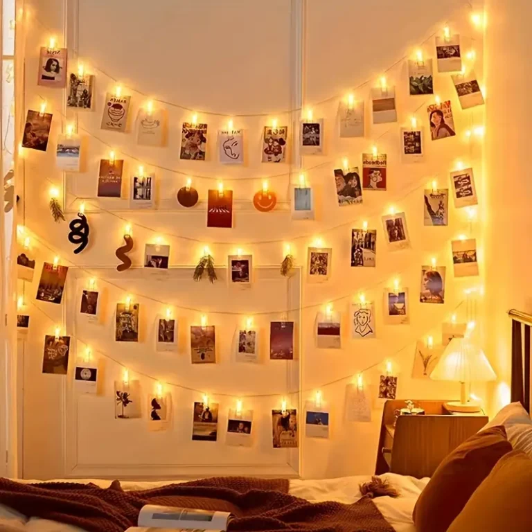 LED Photo Clip String Lights