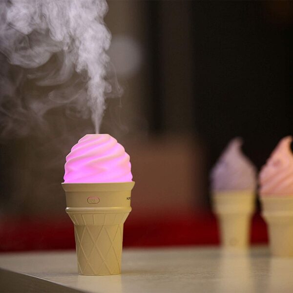 Ice Cream-Shaped LED Humidifier