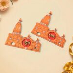 Shubh Labh Ram Mandir Wall Stickers