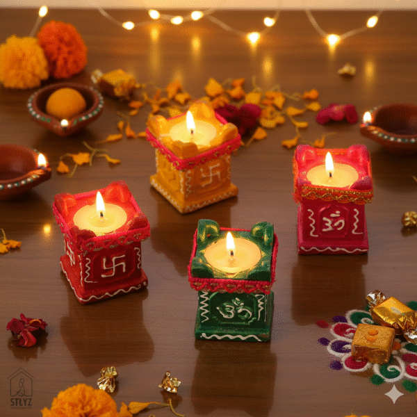 Traditional Handcrafted Tulsi Kiyaro Diya